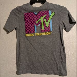 Gray MTV Graphic T-Shirt